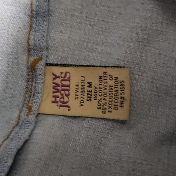 Highway Jeans distressed jean jacket - Picture 7 of 8